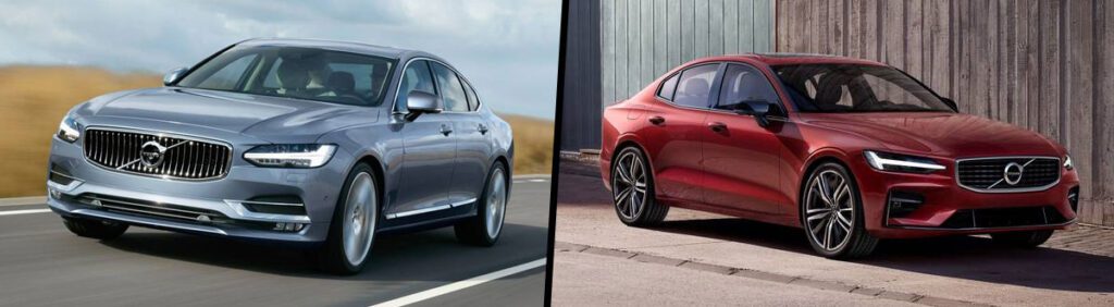 the 2020 Volvo S90 & S60