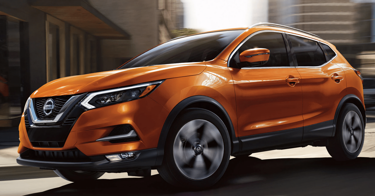 Nissan Rogue оранжевый